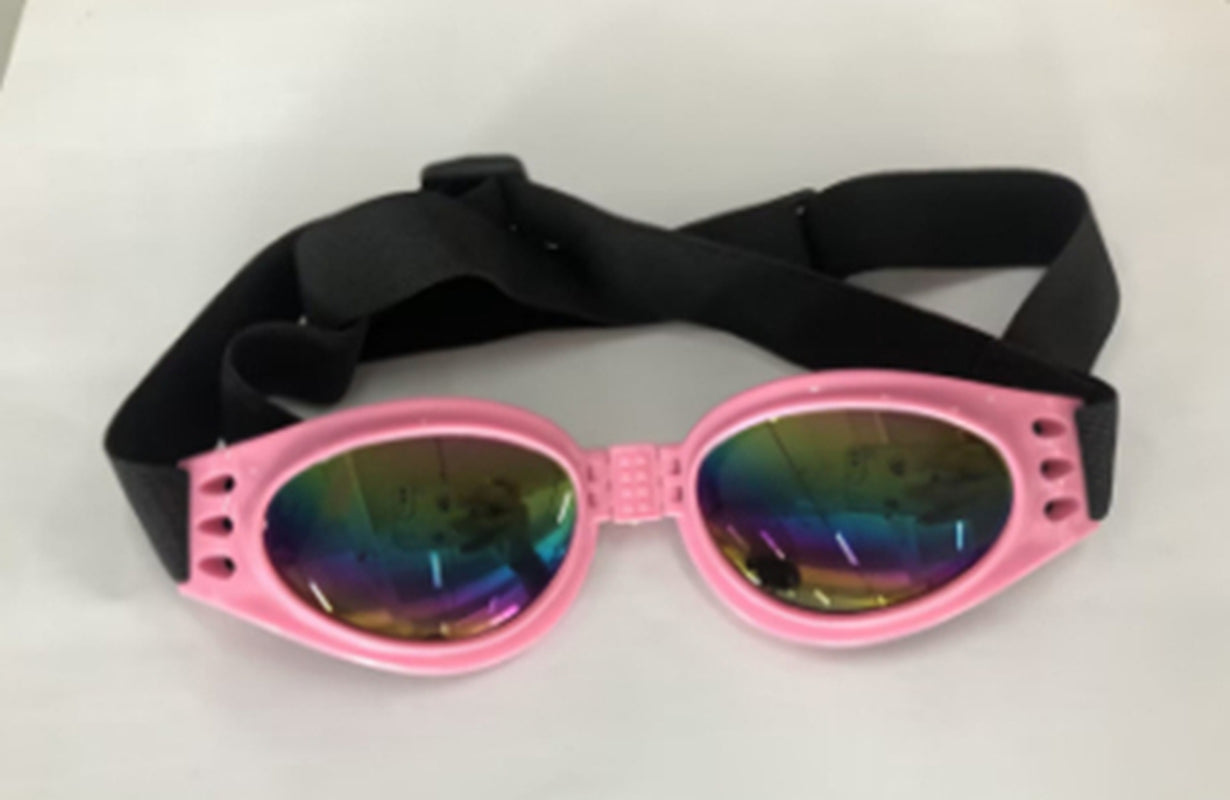Dog Sunglasses Foldable Medium Size Waterproof Goggles UV Protection Glasses for Pets