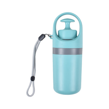 Portable Lightweight Dog Pooper Scooper with Built-In Poop Bag Dispenser Eight-Claw Shovel for Pet Toilet Picker Pet Products