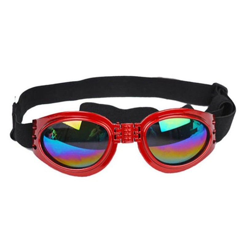 Dog Sunglasses Foldable Medium Size Waterproof Goggles UV Protection Glasses for Pets