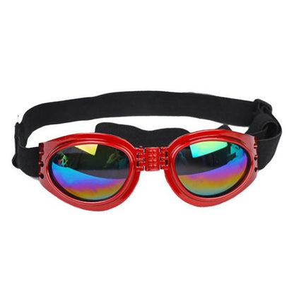 Dog Sunglasses Foldable Medium Size Waterproof Goggles UV Protection Glasses for Pets
