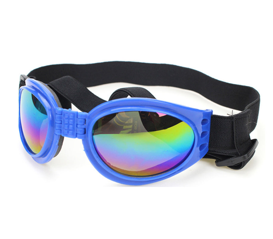 Dog Sunglasses Foldable Medium Size Waterproof Goggles UV Protection Glasses for Pets