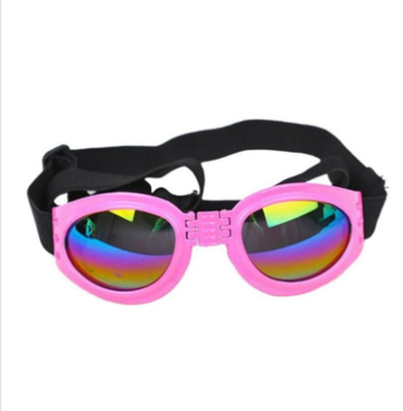 Dog Sunglasses Foldable Medium Size Waterproof Goggles UV Protection Glasses for Pets