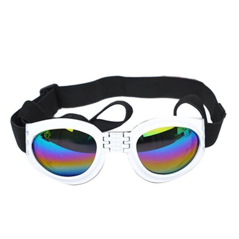 Dog Sunglasses Foldable Medium Size Waterproof Goggles UV Protection Glasses for Pets