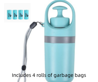 Portable Lightweight Dog Pooper Scooper with Built-In Poop Bag Dispenser Eight-Claw Shovel for Pet Toilet Picker Pet Products