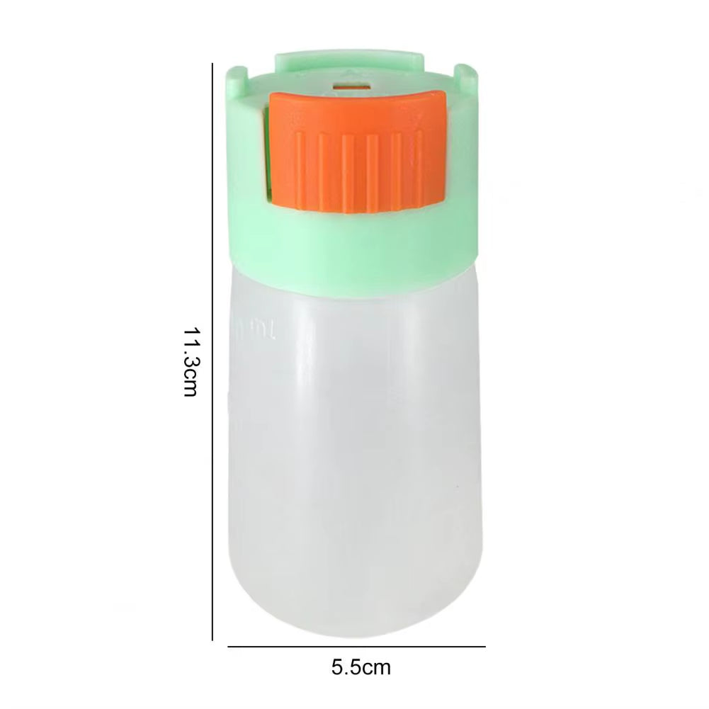 Fish Food Containers, Moisture-Proof Transparent, Quantitative Feeding, Shrimp Food Dispenser, Tank Supplies, 150Ml