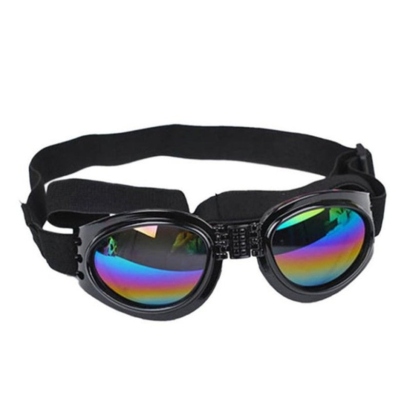 Dog Sunglasses Foldable Medium Size Waterproof Goggles UV Protection Glasses for Pets